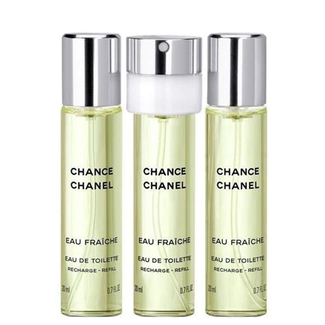 chanel chance twist and spray eau fraiche|Chanel eau fraiche refill.